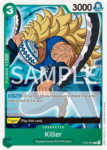 Killer (Revision Pack Cards)(ST02-005)(C)