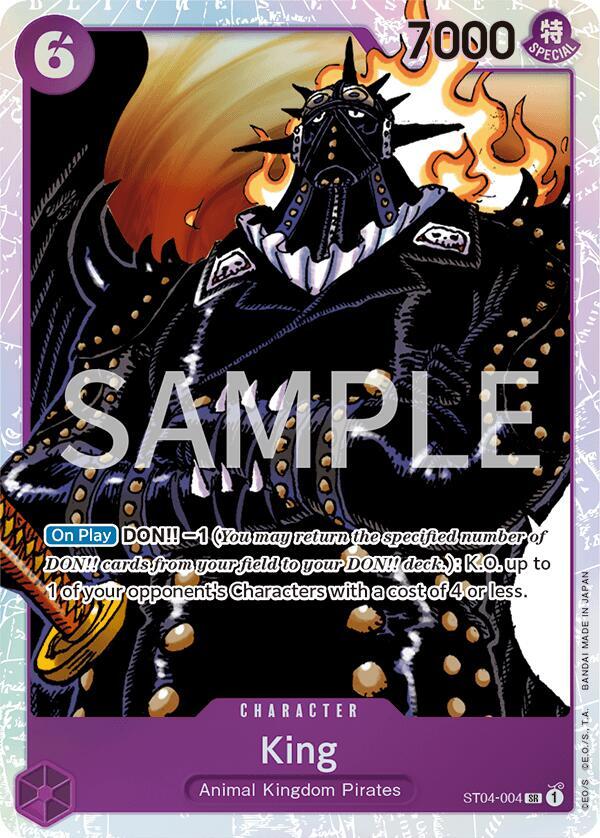 King (Revision Pack Cards)(ST04-004)(SR)