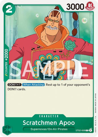 Scratchmen Apoo (Revision Pack Cards)(ST02-008)(C)