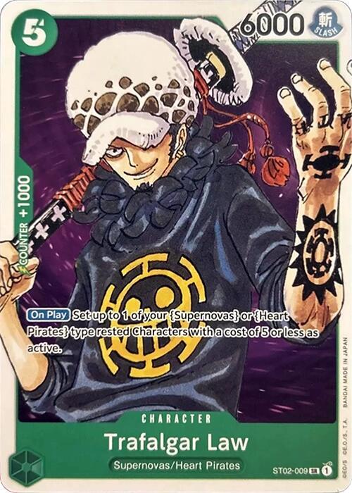 Trafalgar Law (Revision Pack Cards)(ST02-009)(SR)