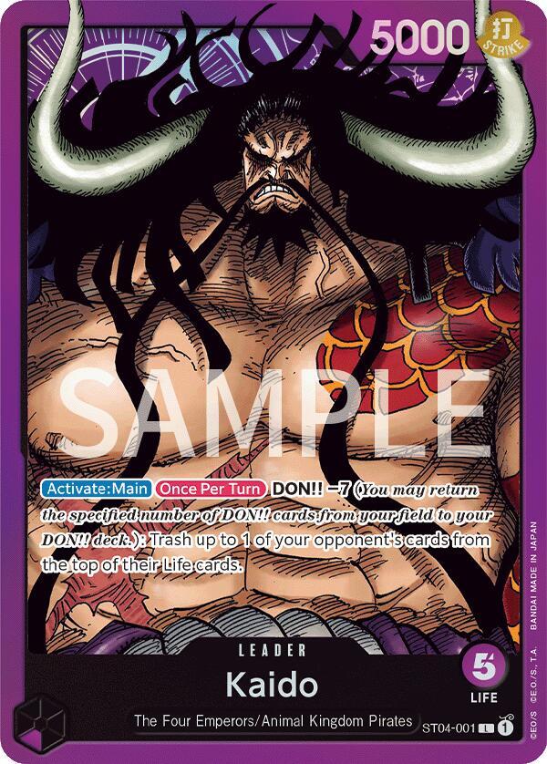 Kaido (001) (Revision Pack Cards)(ST04-001)(L)