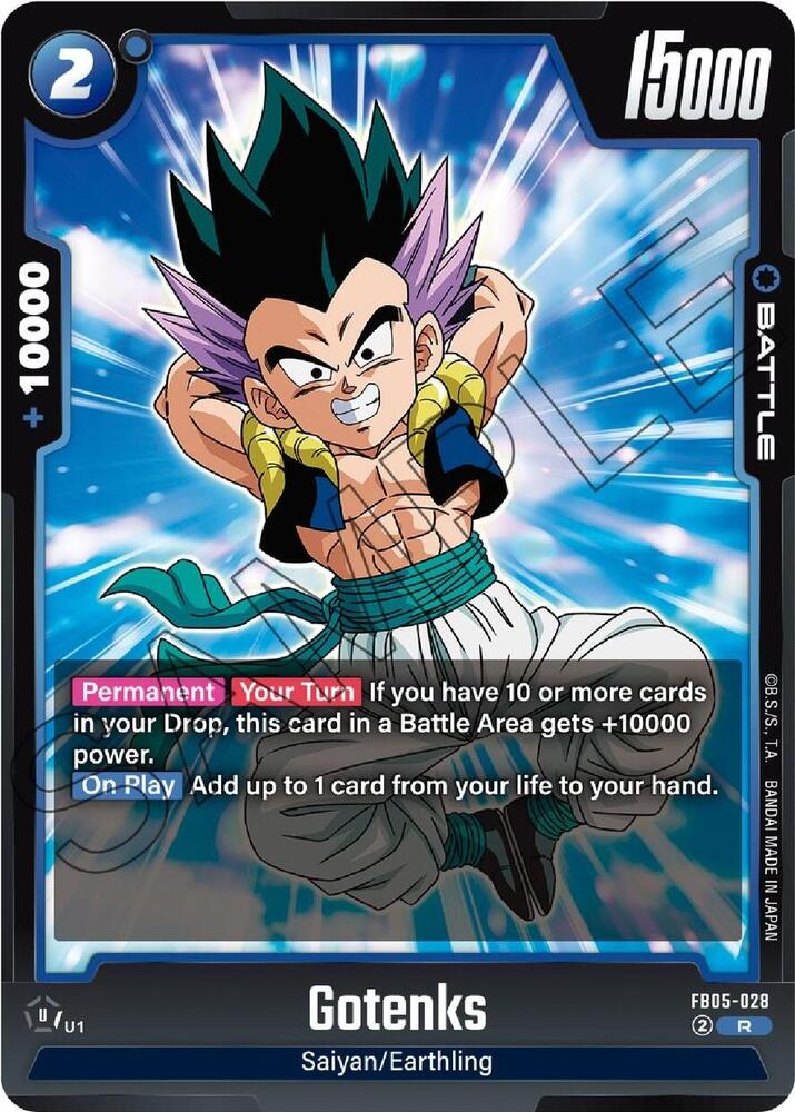 Gotenks [028] [Foil] (FB05-028)(R)