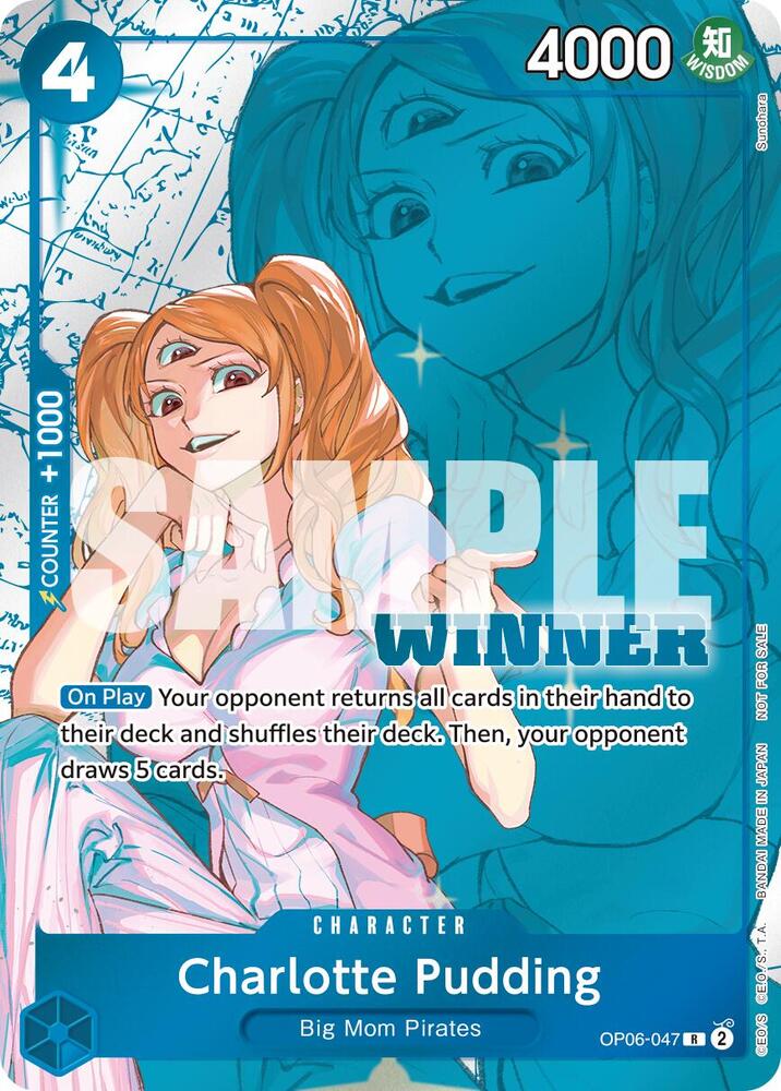 Charlotte Pudding [Winner Pack 2025 Vol. 1] [Foil] (One Piece Promotion Cards)(OP06-047)(R)