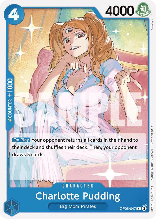 Charlotte Pudding [Tournament Pack 2025 Vol. 1] (One Piece Promotion Cards)(OP06-047)(R)