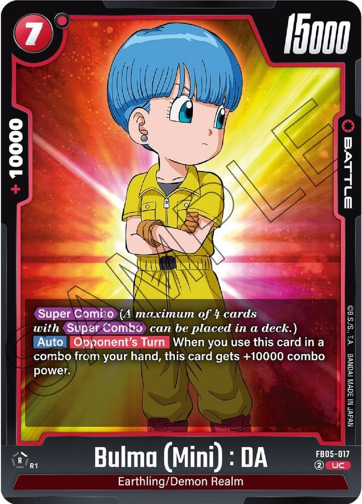 Bulma (Mini) : DA (FB05-017)(UC)
