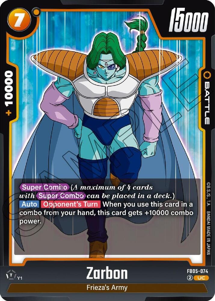 Zarbon (FB05-074)(UC)