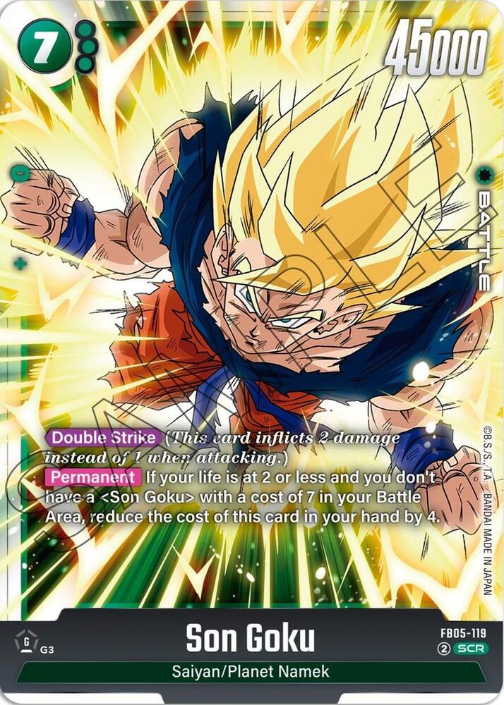 Son Goku [119] [Foil] (FB05-119)(SCR)