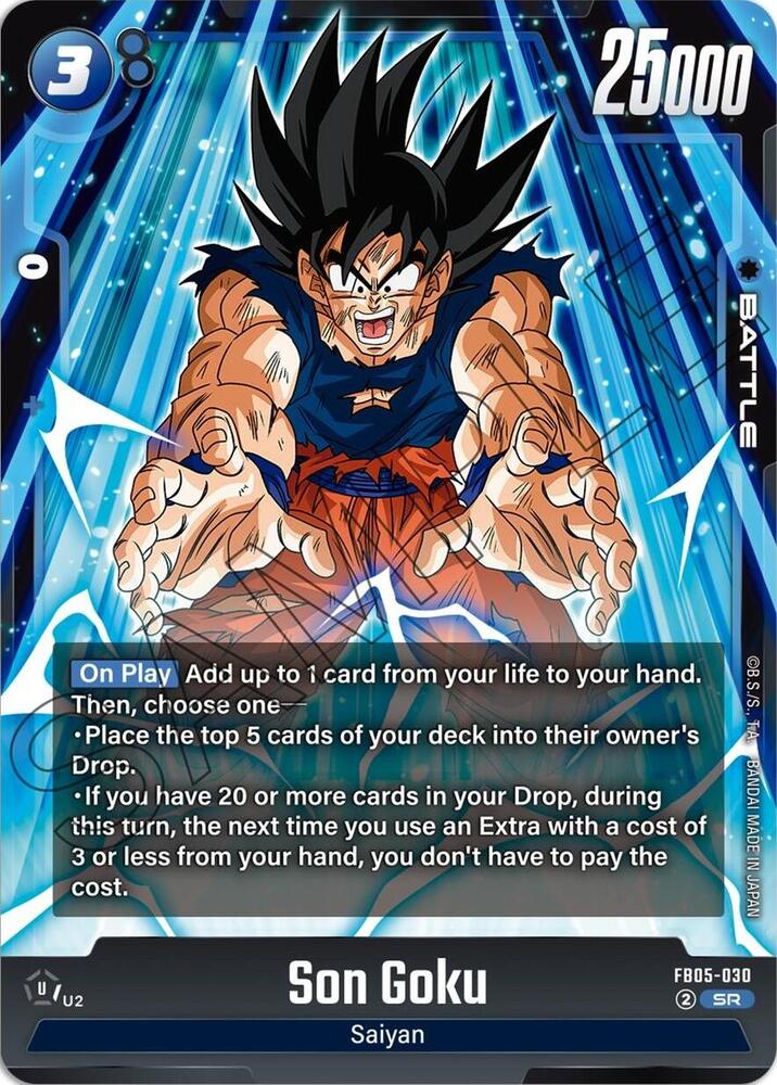 Son Goku [030] [Foil] (FB05-030)(SR)