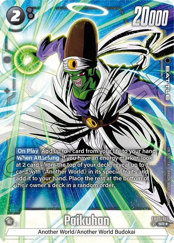 Paikuhan [Alternate Art] [Foil] (FB05-107)(SR)