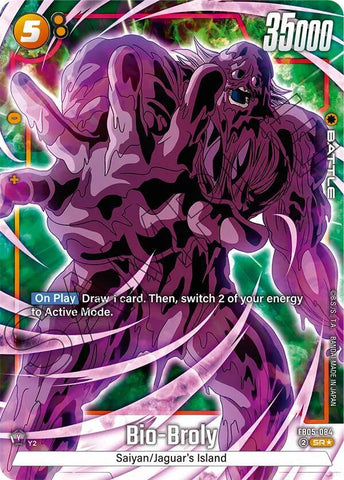Bio-Broly [084] [Alternate Art] [Foil] (FB05-084)(SR)