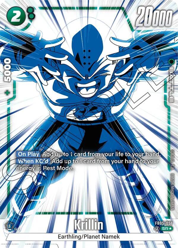 Krillin [Alternate Art] [Foil] (FB05-051)(SR)