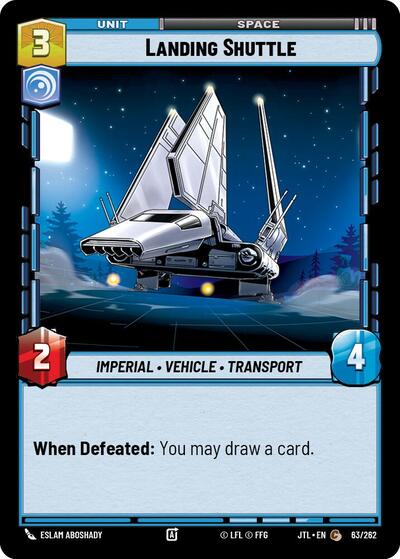 Landing Shuttle (Jump to Lightspeed)(JTL-063/262)(C)