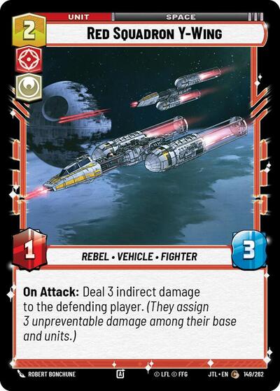 Red Squadron Y-Wing (Jump to Lightspeed)(JTL-149/262)(C)