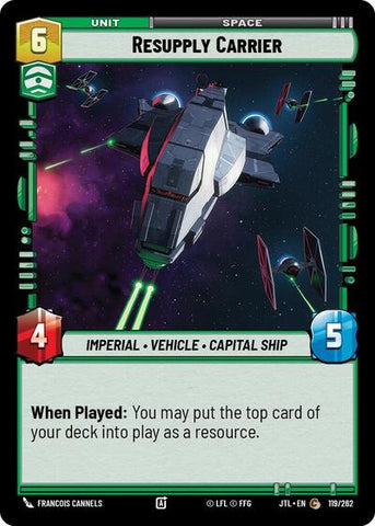 Resupply Carrier (Jump to Lightspeed)(JTL-119/262)(C)