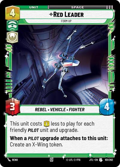 Red Leader, Form Up (Jump to Lightspeed)(JTL-101/262)(U)
