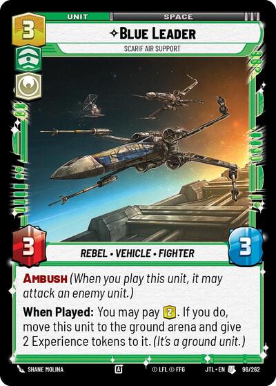 Blue Leader, Scarif Air Support (Jump to Lightspeed)(JTL-096/262)(U)
