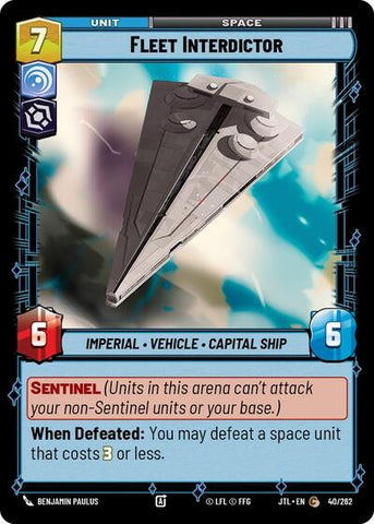 Fleet Interdictor (Jump to Lightspeed)(JTL-040/262)(C)