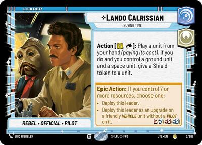 Lando Calrissian, Buying Time (Jump to Lightspeed)(JTL-003/262)(R)