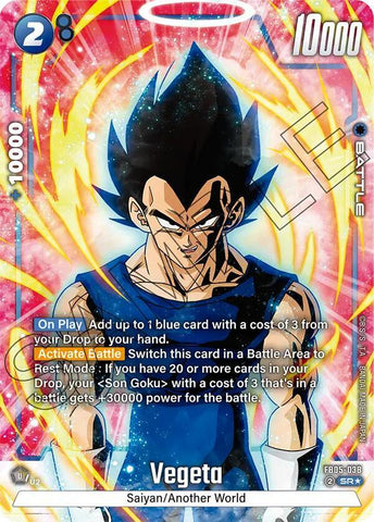 Vegeta [038] [Alternate Art] [Foil] (FB05-038)(SR)