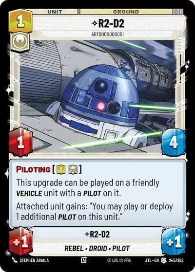 R2-D2, Artooooooooo! (Jump to Lightspeed)(JTL-245/262)(U)