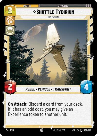 Shuttle Tydirium, Fly Casual (Jump to Lightspeed)(JTL-200/262)(S)