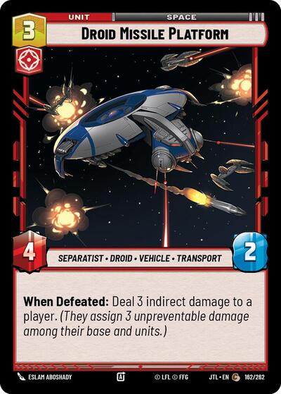 Droid Missile Platform (Jump to Lightspeed)(JTL-162/262)(C)