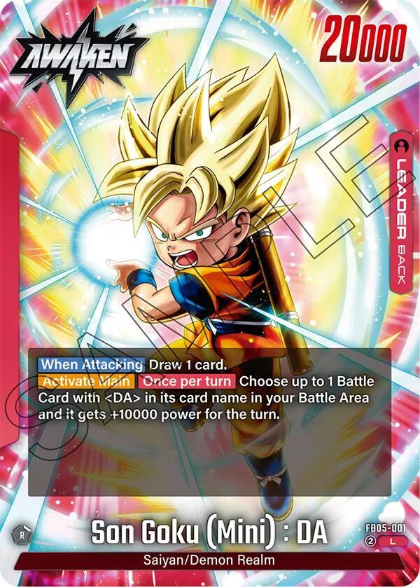 Son Goku (Mini) : DA (FB05-001)(L)