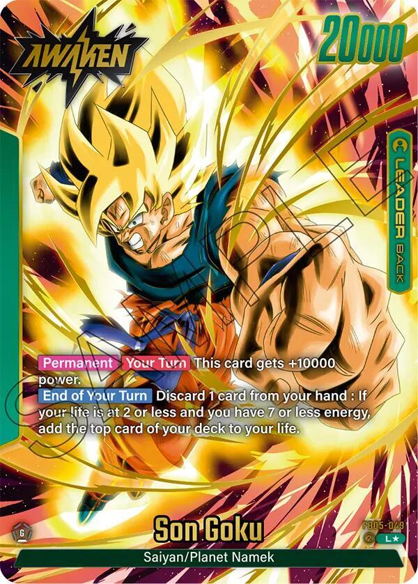 Son Goku [049] [Alternate Art] [Foil] (FB05-049)(L)