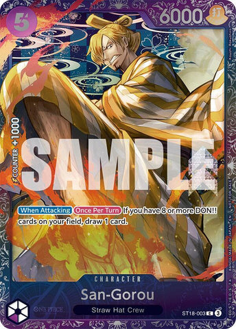 San-Gorou [Treasure Cup 2025] [Foil] (One Piece Promotion Cards)(ST18-003)(C)