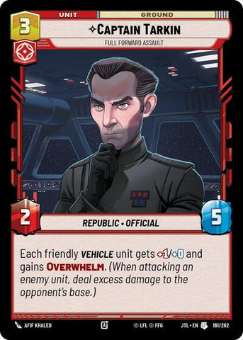 Captain Tarkin, Full Forward Assault (Jump to Lightspeed)(JTL-161/262)(U)