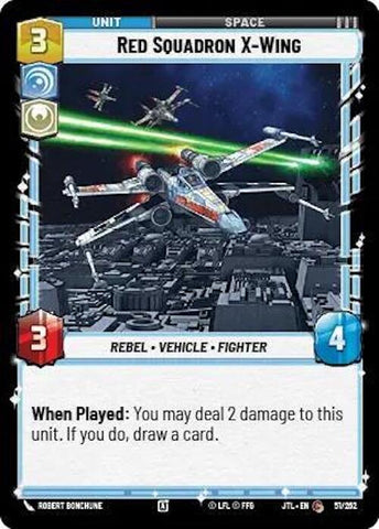 Red Squadron X-Wing (051/257) [Jump to Lightspeed]