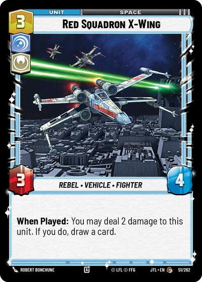 Red Squadron X-Wing (Jump to Lightspeed)(JTL-051/262)(C)