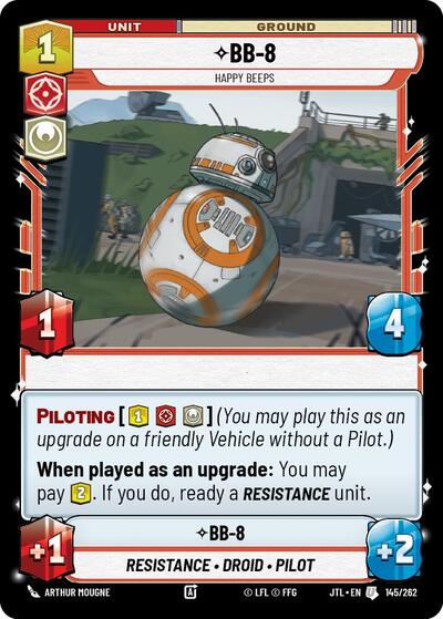 BB-8, Happy Beeps (Jump to Lightspeed)(JTL-145/262)(U)
