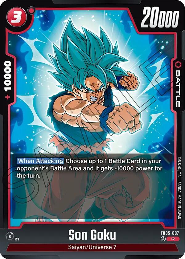 Son Goku [007] [Foil] (FB05-007)(R)