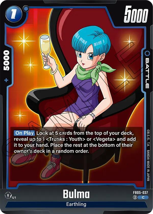Bulma [037] (FB05-037)(C)