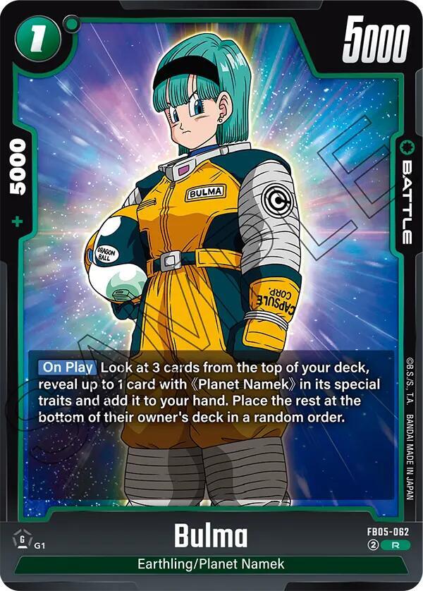 Bulma [062] [Foil] (FB05-062)(R)