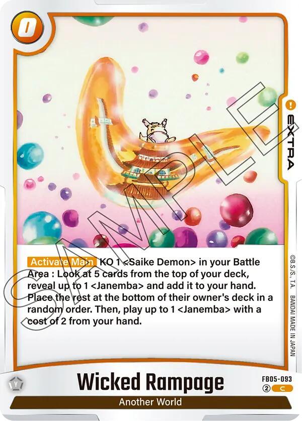 Wicked Rampage (FB05-093)(C)
