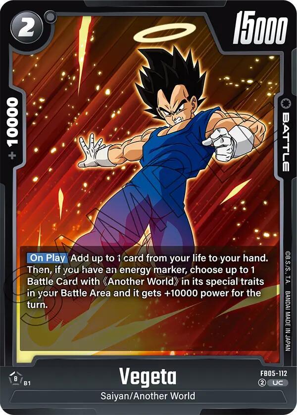 Vegeta [112] (FB05-112)(UC)