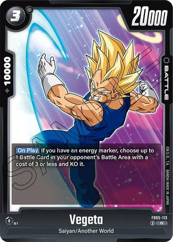 Vegeta [113] [Foil] (FB05-113)(R)