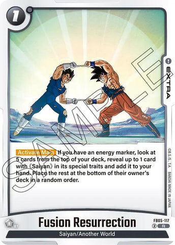 Fusion Resurrection [Foil] (FB05-117)(R)