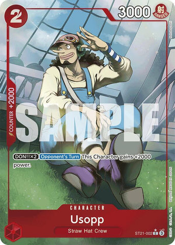 Usopp (Parallel) - Foil (Starter Deck 21 EX: Gear 5)(ST21-002)(C)