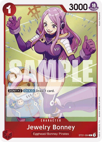Jewelry Bonney - Foil (Starter Deck 21 EX: Gear 5)(ST21-004)(C)