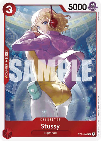 Stussy - Foil (Starter Deck 21 EX: Gear 5)(ST21-006)(C)