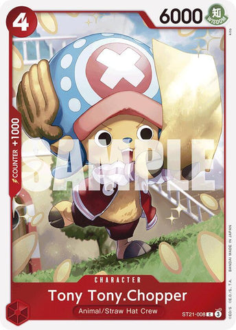 Tony Tony.Chopper - Foil (Starter Deck 21 EX: Gear 5)(ST21-008)(C)