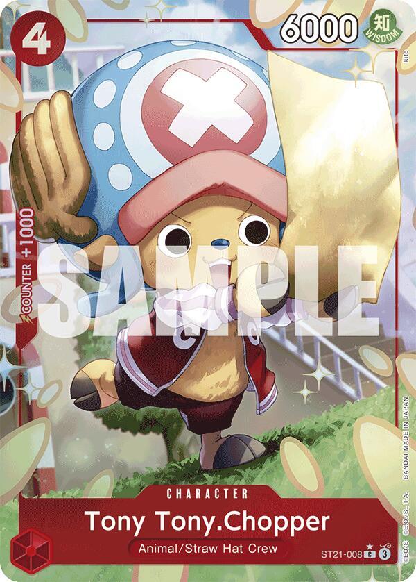 Tony Tony.Chopper (Parallel) - Foil (Starter Deck 21 EX: Gear 5)(ST21-008)(C)