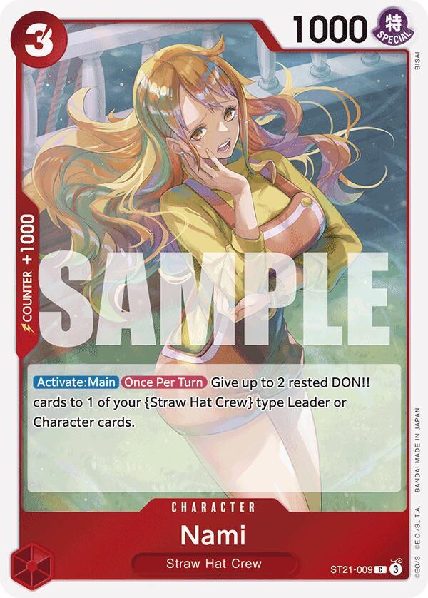 Nami - Foil (Starter Deck 21 EX: Gear 5)(ST21-009)(C)