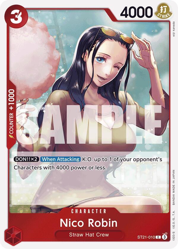 Nico Robin - Foil (Starter Deck 21 EX: Gear 5)(ST21-010)(C)