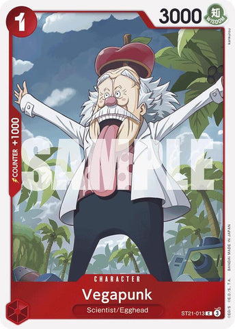 Vegapunk - Foil (Starter Deck 21 EX: Gear 5)(ST21-013)(C)