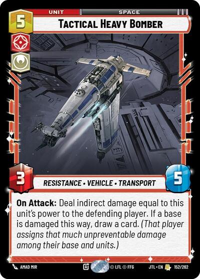 Tactical Heavy Bomber (Jump to Lightspeed)(JTL-152/262)(R)