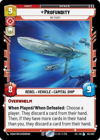 Profundity, We Fight! (Jump to Lightspeed)(JTL-154/262)(L)